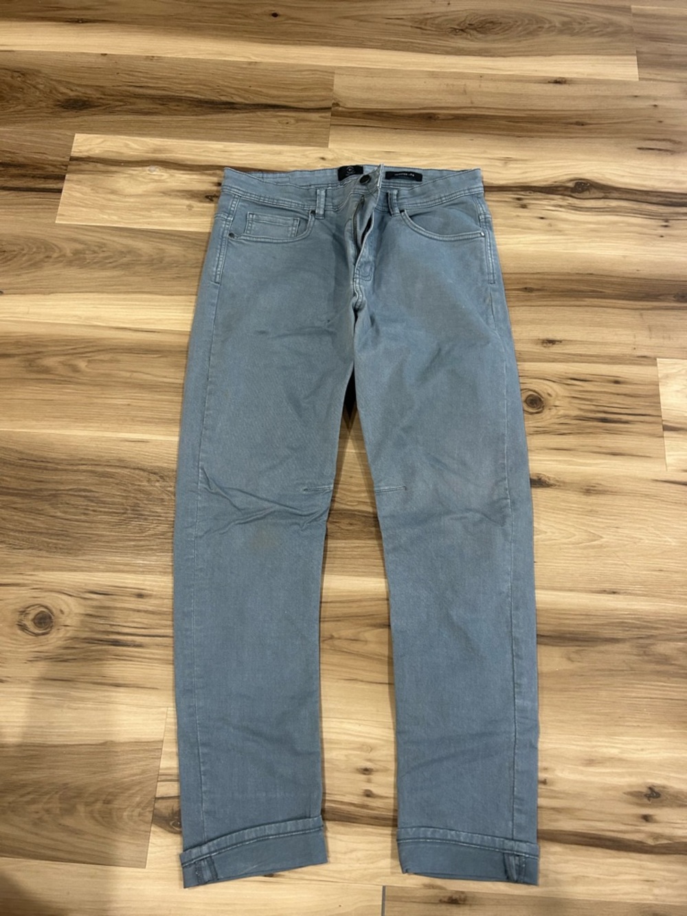 Cotton On Blue Slim Straight Pants